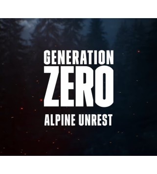 Generation Zero - Alpine Unrest DLC Steam Key EUROPE